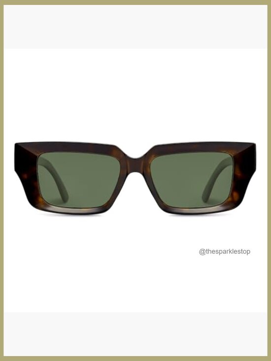 Polarized Sunglasses Square Retro Plastic Frame UV400 Protection main image 4